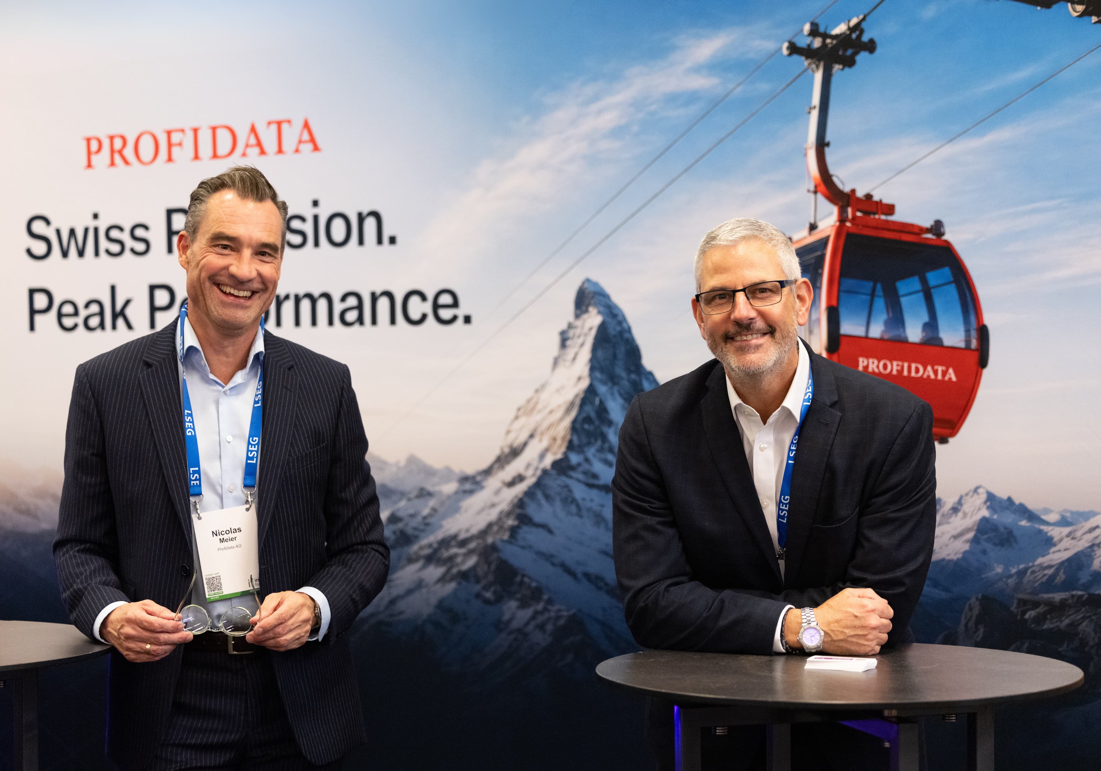 Profidata in Ireland: Nicolas Meier and Marc Schwarz